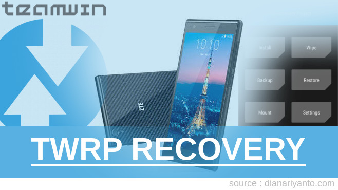 Cara Pasang TWRP ZTE Blade Vec 4G Paling Simpel
